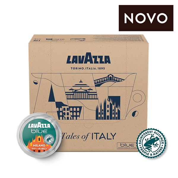 KAPSULA BLUE ESPRESSO MILANO RFA 100% ARABICA LAVAZZA 100/1